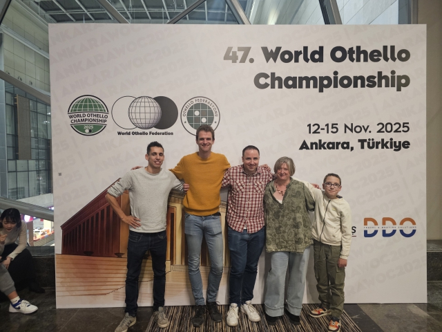 L'quipe belge a particip avec 5 joueurs au Championnat du Monde  Ankara